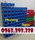 Hình ảnh: Khay nhựa có tắc kê chống tầng, kệ dụng cụ A6 xếp chồng, khay đựng ốc vít
