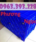 Hình ảnh: Thùng nhựa 5 bánh xe, thùng nhựa đẩy hàng, thùng nhựa công nghiệp