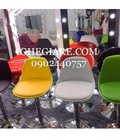 Hình ảnh: Ghế quầy lễ tân, ghế quầy bar mặt nhựa bọc nệm nhiều màu
