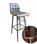 Hình ảnh: CB 2144-P| Ghế quầy bar cổ điển thân nệm chân sắt sơn cố địn