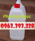 Hình ảnh: Can nhựa 5 Lít đựng hóa chất, can 5L nhựa HDPE