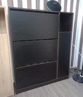 Hình ảnh: Tủ Giày Thông Minh 3 Ngăn Bằng Gỗ Lõi Xanh Chống Ẩm