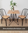 Hình ảnh: Ghế sắt cafe sơn tĩnh điện giá rẻ