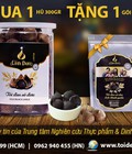 Hình ảnh: Combo 1 hũ tỏi đen cô đơn 300gr 1 gói tỏi đen cô đơn 250g