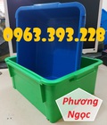 Hình ảnh: Thùng nhựa đặc A3, khay nhựa chứa đồ, khay nhựa A3