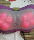 Hình ảnh: Gối massage giảm đau vai cổ gáy, gối mát xa dùng trên ô tô, gối xoa bóp vai cổ gáy hồng ngoại