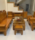 Hình ảnh: Bộ bàn ghế âu á hộp như ý voi gỗ g.õ đỏ, ka.te