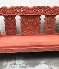 Hình ảnh: Bộ bàn ghế minh quốc voi gỗ hư.ơng đỏ nam phi tay 12