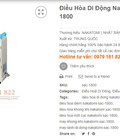 Hình ảnh: Điều Hòa Di Động Nakatomi SAC 1800