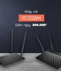 Hình ảnh: Router Wifi và chương trinh khuyến mãi siêu to khổng lồ