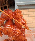 Hình ảnh: Tượng Quan Công Cưỡi Ngựa Cao 70 Gỗ Xà Cừ