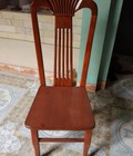 Hình ảnh: Bộ Bàn Ghế Ăn Xẻ Quạt Gỗ Trẹo
