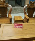 Hình ảnh: Bộ Bàn Ghế Nghê Đỉnh gỗ l.im tay 12
