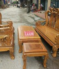 Hình ảnh: Bộ bàn ghế giả cổ trạm tứ linh gỗ li.m