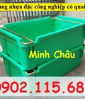 Hình ảnh: Thùng nhựa công nghiệp, thùng nhựa có quai sắt, thùng đựng bulong ốc vít, hộp nhựa công nghiệp, hộp nhựa có quai sắt,