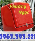 Hình ảnh: Thùng chở hàng sau xe máy, thùng giao hàng loại lớn, thùng ship hàng