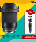 Hình ảnh: Deal hot tháng 3 Mua ống kính Sigma 16mm f1.4 DC DN nhận ngay chân máy giá trị