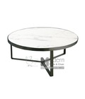 Hình ảnh: TS0943-06E| Bàn Sofa 60 Mặt Đá Vân Mây Chân Thép Đẹp Hiện Đạ