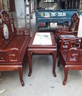 Hình ảnh: Bộ Bàn Ghế Giả Cổ Móc Mỏ Khảm Đá Gỗ G.ụ