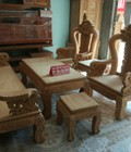 Hình ảnh: Bộ bàn ghế đồng kỵ rồng đỉnh gỗ g.õ đỏ
