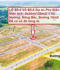 Hình ảnh: Bán 2 lô liền kề dự án Phú Điền Residences Đường 10m5 1 tỷ 3