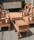 Hình ảnh: Bộ bàn ghế gỗ cẩm nam phi hàng đào tay 12
