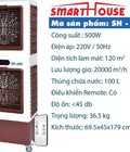 Hình ảnh: Quạt hơi nước Smart House Sh 280, trả góp