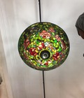 Hình ảnh: Đèn trần Tiffany họa tiết hoa hồng