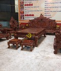 Hình ảnh: Bộ bàn ghế Rồng Đỉnh  Việt Nam đoản dài 2,6m giá rẻ