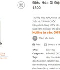 Hình ảnh: Điều Hòa Di Động Nakatomi SAC 1800