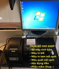 Hình ảnh: Trọn bộ máy tính tiền như hình cho shop quần áo giá rẻ tại Hà Tỉnh