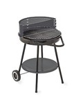 Hình ảnh: Bếp nướng than hoa ngoài trời Barrel Charcoal Barbecue có đồng hồ độ ôm giòn