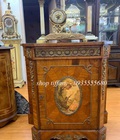 Hình ảnh: Tủ Kệ Boulle Vỏ Gỗ Sồi.