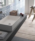 Hình ảnh: Lavabo ốp đá himacs sang trọng cuốn hút