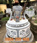 Hình ảnh: Mộ hình tròn bằng đá Mẫu mộ hình tròn bằng đá đẹp giá rẻ nhất hiện nay