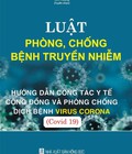 Hình ảnh: Sách luật phòng chống bệnh truyền nhiễm