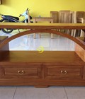 Hình ảnh: Kệ ti vi vòm gỗ tự nhiên mẫu mới 2m2 giá rẻ 