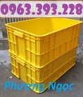 Hình ảnh: Thùng đặc HS017, thùng nhựa công nghiệp, hộp nhựa có nắp