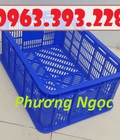Hình ảnh: Sọt nhựa HS018, sọt nhựa công nghiệp, sọt đựng rau củ