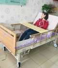 Hình ảnh: Giường bệnh đa năng MKC Medical ốp gỗ 5 tay quay
