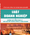 Hình ảnh: Sách cẩm nang công tác dành cho Giám Đốc luật Doanh Nghiệp