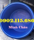 Hình ảnh: Thùng nhựa tròn nuôi cá biển, thùng nhựa tròn trồng cây cảnh, thùng nhựa tròn nuôi hải sản, thùng nhựa tròn dung tích lớ