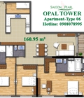 Hình ảnh: Bán căn hộ Opal Tower Saigon Pearl, dt 161m2, 4pn, Giá chỉ 9,9 tỷ, tầng cao, giao nhà Q2/2020