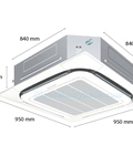 Hình ảnh: Máy lạnh âm trần Daikin FFF kiểu dáng thanh lịch thổi 4 hướng .
