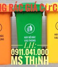 Hình ảnh: Thùng rác 120lit, 240lit, 660lit giá rẻ nhất 0911041000