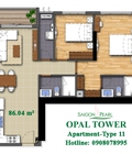 Hình ảnh: Kẹt tiền bán gấp căn Opal Tower Saigon Pearl chỉ 5,1 tỷ, dt 86m2, 2pn, view Landmark81 LH 0908078995
