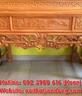 Hình ảnh: Bàn thờ ngũ phúc gỗ tự nhiên nhị cấp 1,53m giá rẻ