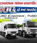 Hình ảnh: Xe tải nhật bản misubishi fuso canter 4.99 2,49 tấn trả góp 80%