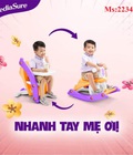Hình ảnh: Bộ bần ăn kết hợp bập bênh cho bé MS2234
