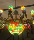 Hình ảnh: Giao Lưu Bộ Đèn Chùm Tiffany Con Vẹt Hàng Đẹp.